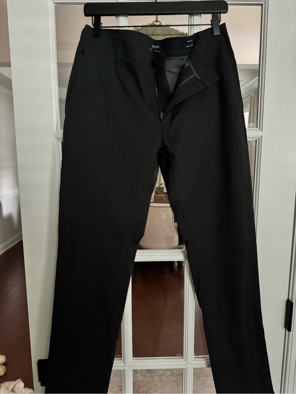 Proof — Men's Black Dress Pants — Minimal Tailored Fit